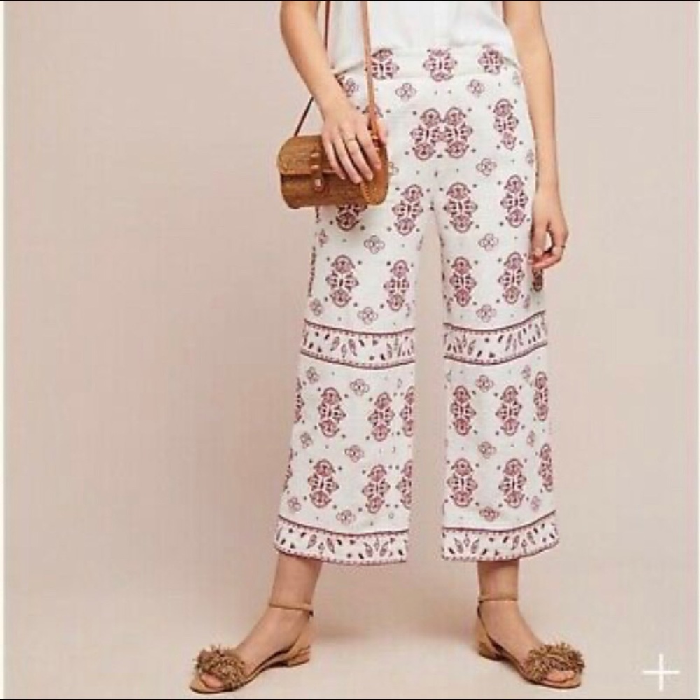 Ett Twa Anthropologie jadida crop pants